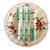 Vintage French Majolica Longchamp Hand-Painted Asparagus Plates - Set of 4 For Sale In Los Angeles - Image 6 of 7