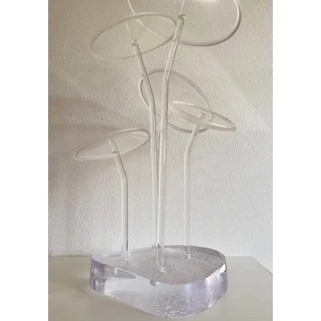 Postmodern Vintage Lucite Large Stay Sculpture - Postmodern For Sale - Image 3 of 7