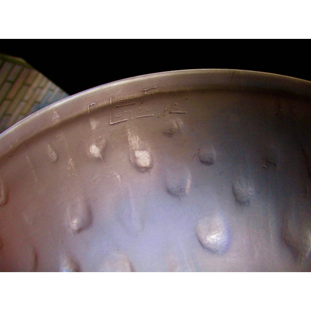 Muller Freres Art Deco Pink Satin Bowls- A Pair of 2 For Sale - Image 10 of 14