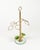 Mid-Century Flower Umbrella Stand in Glass and Brass in the style of Cristal Arte, Italy, 1960s For Sale - Image 10 of 16