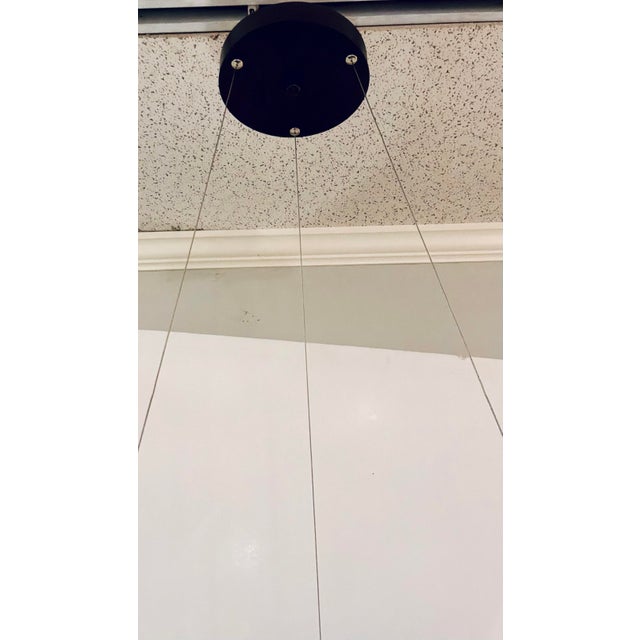 Modern Currey & Company Modern Abalone Tairagai Chandelier For Sale - Image 3 of 5