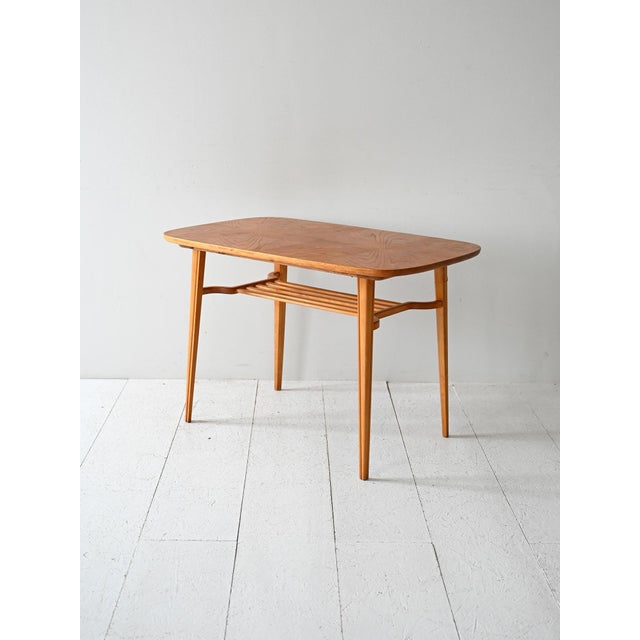 Scandinavian Ash Coffee Table, 1960s For Sale - Image 4 of 8
