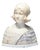 Gustave van Vaerenbergh, Bust of a Young Girl, Marble For Sale