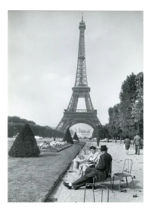 Eiffel Tower, Paris, 1955