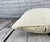 20 x 20 Hemp Pillow Turkish Cushion Natural Grayish White Pillow Cushion Cover For Sale - Image 4 of 4