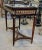 French Style Marble Topped Table Desk With Gold Details For Sale - Image 4 of 5