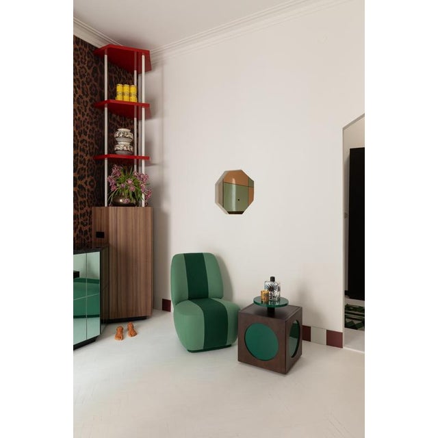 Green Giulia T Chair in Wood by Softhouse For Sale - Image 8 of 9