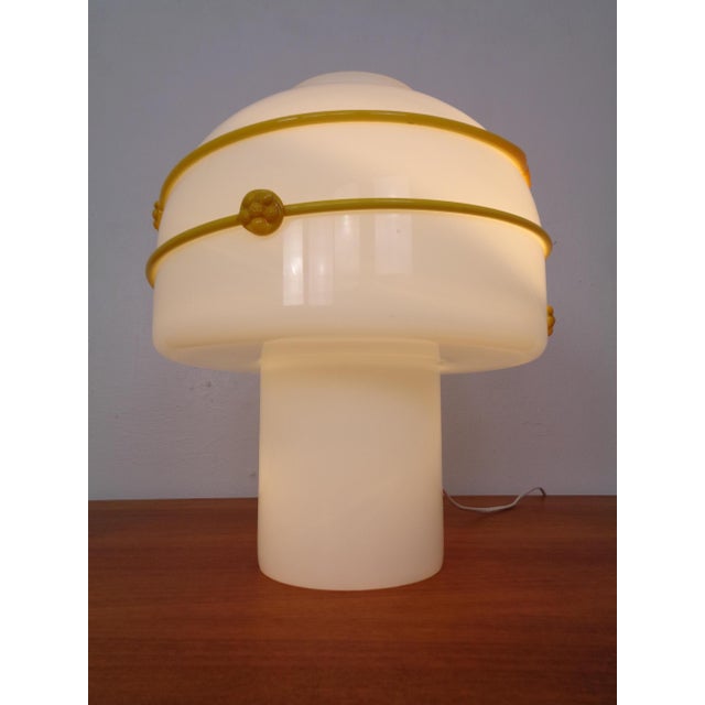 Large Murano Mushroom Table Lamp, Italy, 1970s For Sale - Image 6 of 13