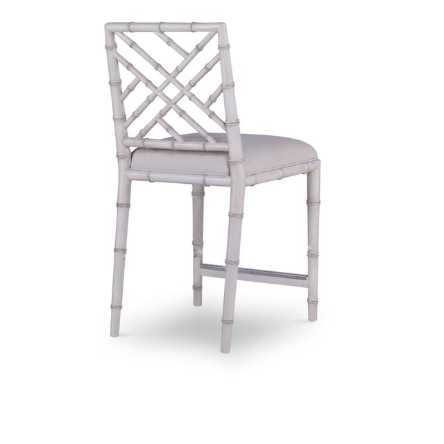 This piece is available only as shown, and will ship in 2-3 weeks. With its lattice back, bamboo styling, and beautiful...