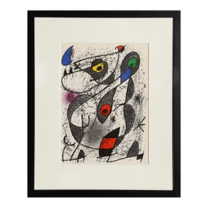 Miro a l'Encre II (Cramer 161), Joan Miro Lithograph