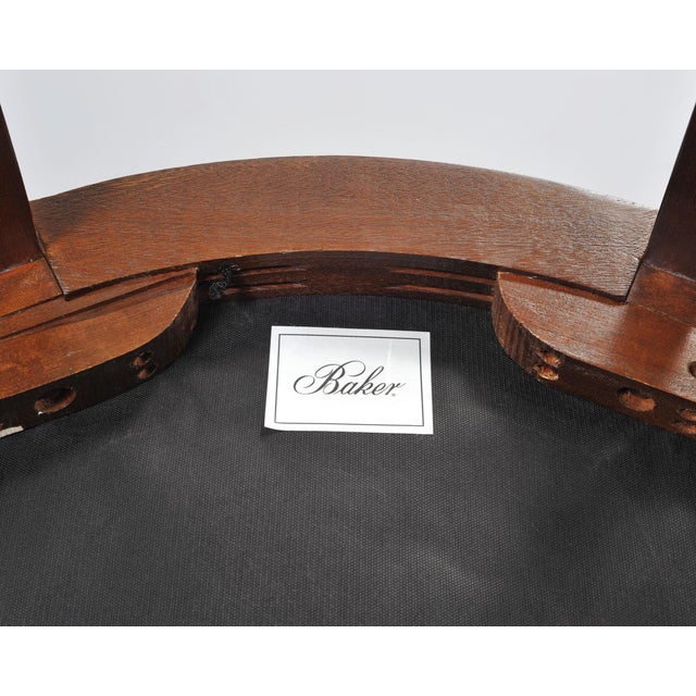 Set of Six Barbara Barry for Baker Spindle Back Dining Chairs For Sale - Image 12 of 18