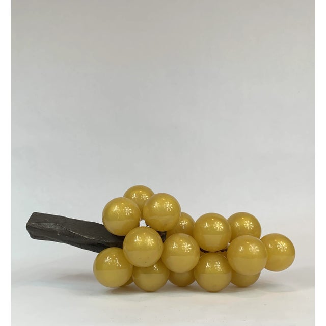 Plastic Mid Century Lucite Grape Cluster For Sale - Image 7 of 8