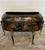 Stunning Late Twentieth Century Theodore Alexander Black Asian Chinoiserie Toleware Metal Floor Jardiniere Planter With Cabriole Legs For Sale - Image 9 of 9