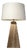 Raw Travertine Table Lamp from Area Illuminazione, Italy, 1970s For Sale