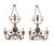 Italian Fine Pair of Lillian August Florentine Italian Tole Style Lighting Sconces For Sale - Image 3 of 15