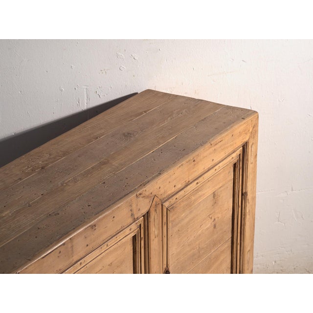 Large antique sideboard with three doors (c.1900) Dimensions: Width: 198 cm Depth: 45 cm Height: 91 cm Style: Qing...