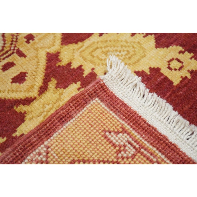 Turkish Oushak Rug 6'0" X 9'0" For Sale In New York - Image 6 of 9