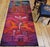 Red Vintage Mid-Century Tapestry, Handwoven Wool, Marc Chagall Style, 40" X 86" For Sale - Image 8 of 10