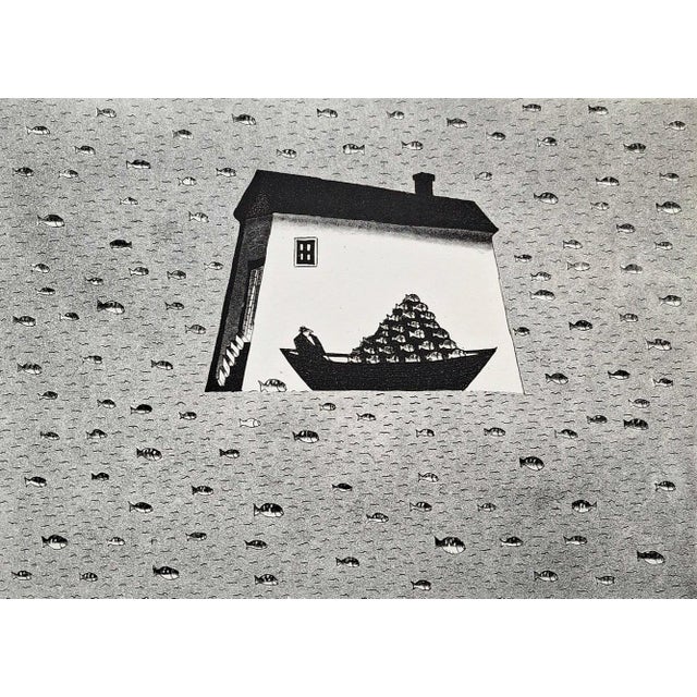 Jerzy Dmitruk, Ocean of Peace of Mind (Mission), 2006, Etching For Sale - Image 6 of 7