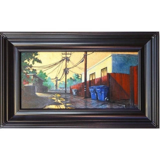 This is a one-of-a-kind original acrylic and gold leaf still life painting by San Diego artist, Duke Windsor. Its...