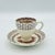 Vintage Empire England “Beverley” Brown Transferware Cup & Saucer With Interior Fruit Motif For Sale - Image 9 of 9