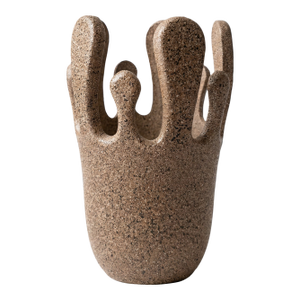 Crown Vase in Stone