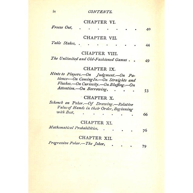 "The Game of Draw Poker" 1889 Keller, John W. For Sale - Image 4 of 6