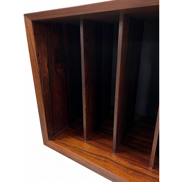 Cado LP Record Cabinet by Poul Cadovius for Cado, 1960s. For Sale - Image 4 of 9