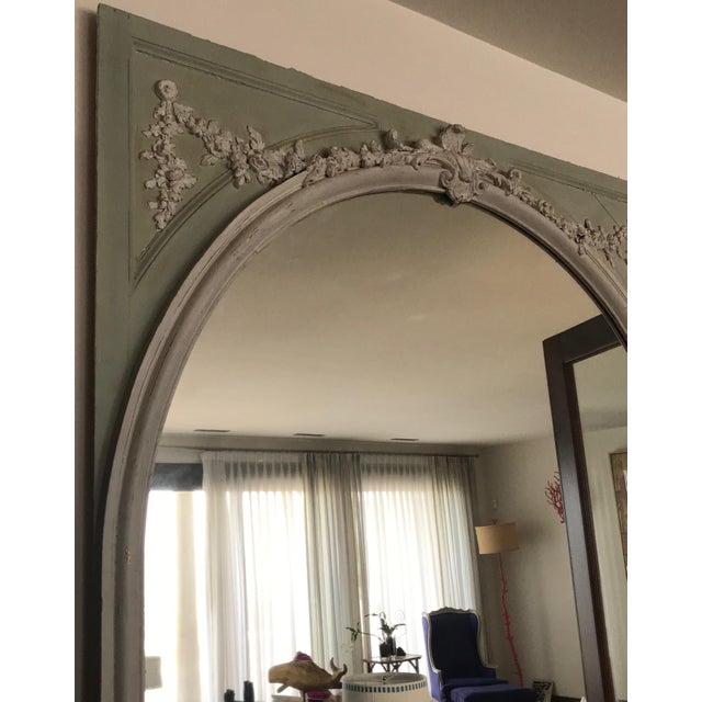 Vintage French Trumeau Mirror For Sale In Jacksonville, FL - Image 6 of 9
