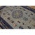 1890s Antique Sky Blue Medallion Greek Key Knotted Wool Rectangle Room Size Rug For Sale - Image 4 of 8