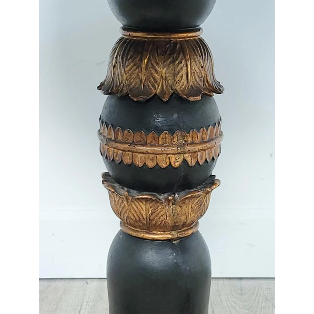 Neoclassical Circa 1820 Italian Neoclassical Table With Faux Marble Slate Top For Sale - Image 3 of 8