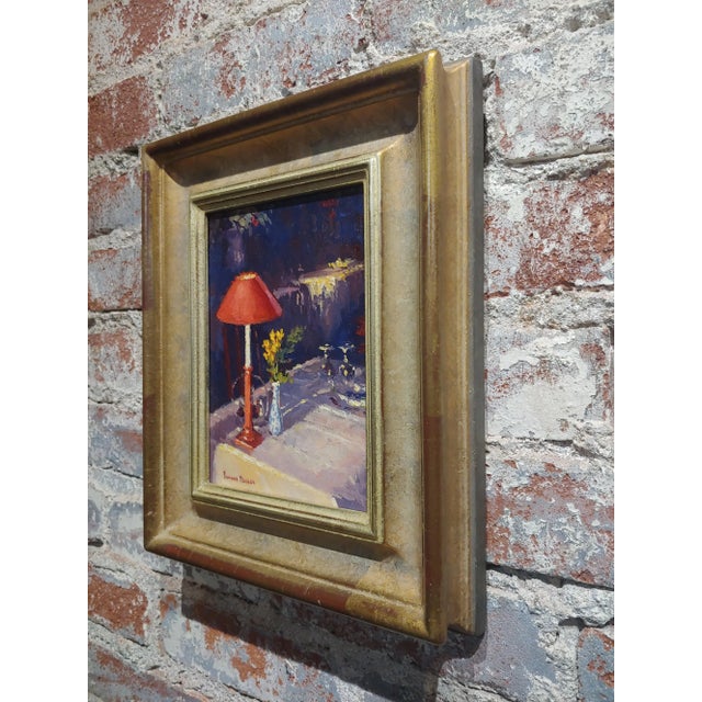 Douglas Paul Morgan -Sunset Dining Still Life -Oil Painting For Sale In Los Angeles - Image 6 of 9