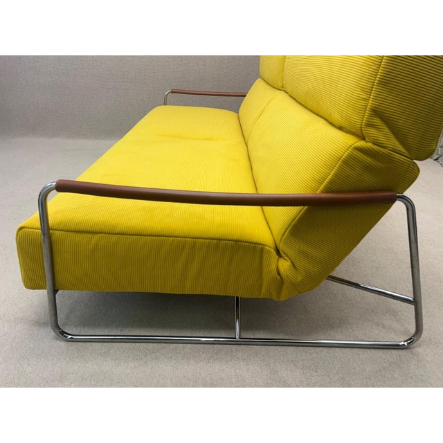 Textile Yellow Janus Three-Seater Sofa Settee from Ligne Roset by Pascal Mourgue, 2010s For Sale - Image 7 of 18