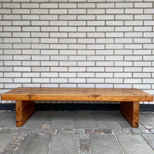 Swedish Bench in Pine by Sven Larsson, 1970 For Sale - Image 6 of 6