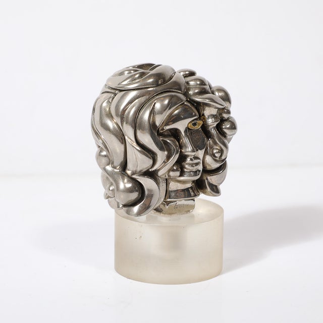 Mid-Century Miguel Berrocal Mini "Portrait De Michelle" Puzzle Sculpture For Sale - Image 10 of 12