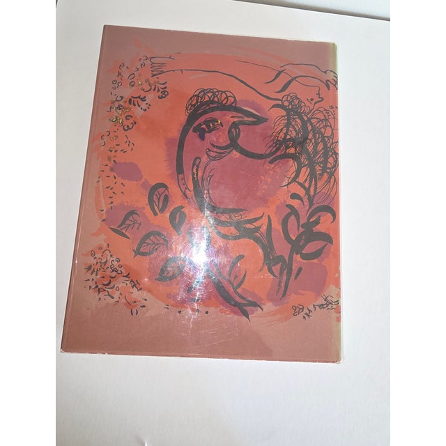 1960 Marc Chagall Lithographe book with 10 original Lithographs..