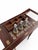 A beautiful Art Deco drinks table—also known as a mechanical pop-up bar table—with hinged leaves and an internal fitted...