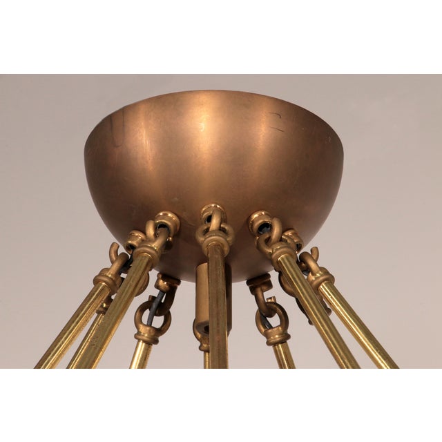 This extraordinary chandelier by Max Ingrand for Fontana Arte is a true statement of artistic mastery and rarity. Created...