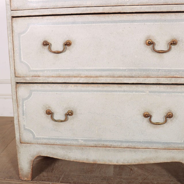 Antique English Painted Chest of Drawers, 1820 For Sale - Image 3 of 12