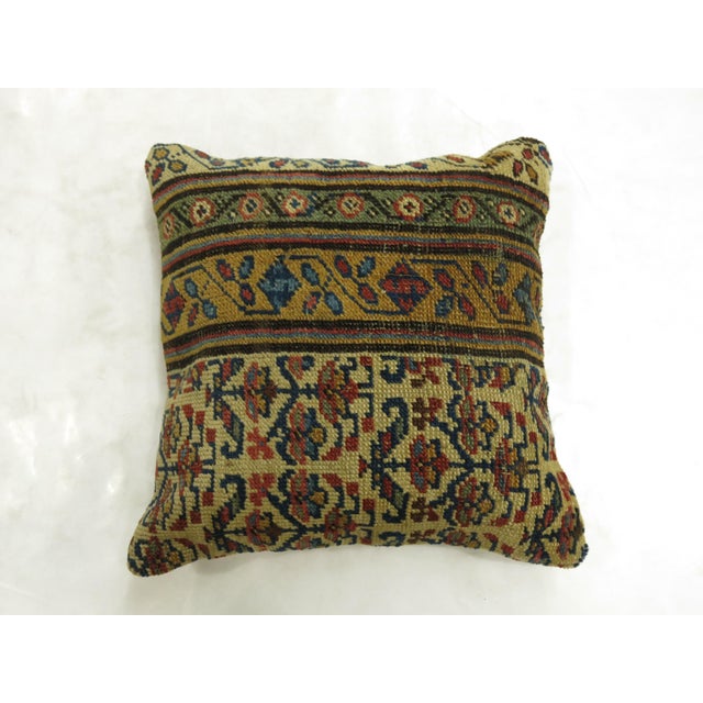 Tribal Kurdish Rug Pillow For Sale - Image 4 of 5