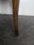 Oval Directoire-Style Cherry Wood Table with Extension For Sale - Image 6 of 7