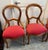 19th Century Victorian Carved Chairs Set of Four For Sale - Image 4 of 9