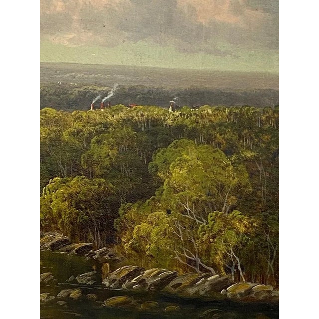 1920s Early 20th Century The Honorable John Collier, Large Landscape Painting For Sale - Image 5 of 10
