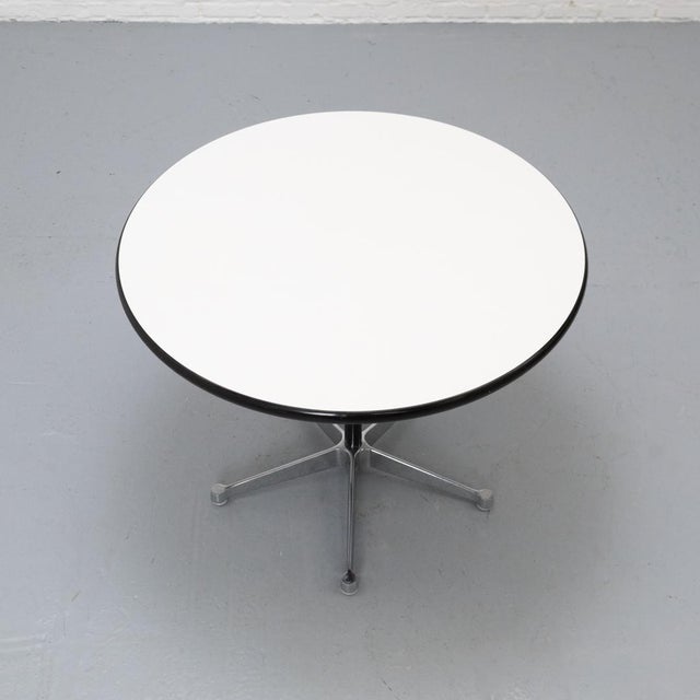 Vitra Contract Base Table by Charles & Ray Eames for Vitra, 1970s For Sale - Image 4 of 12