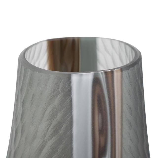 2020s Smooth Vibe Glass Vase- Tall For Sale - Image 5 of 11