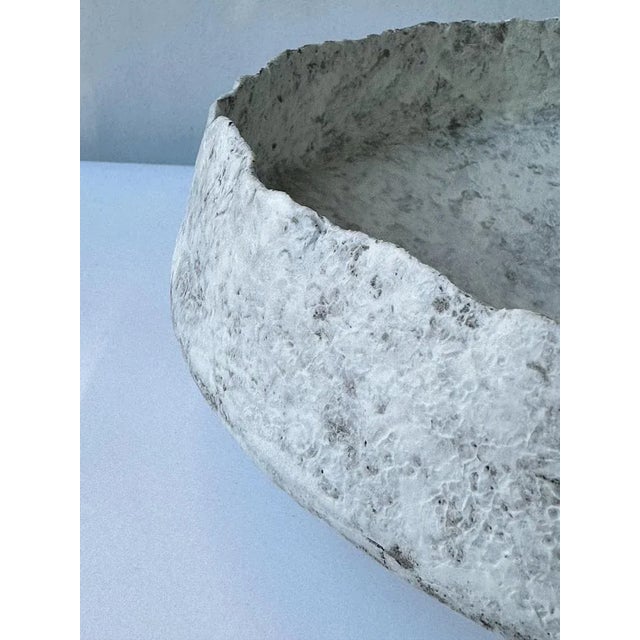 Not Yet Made - Made To Order Gray Stoneware Pinakio Plate by Elena Vasilantonaki For Sale - Image 5 of 6