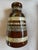 Antique Handcrafted Mother-of-Pearl Inlaid Heavy Wood Vase. 12 in/30.5 Cm For Sale - Image 4 of 12