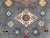 Gray Kazak Wool Rug With Star Medallion, 5'8" X 7'10" For Sale - Image 10 of 16