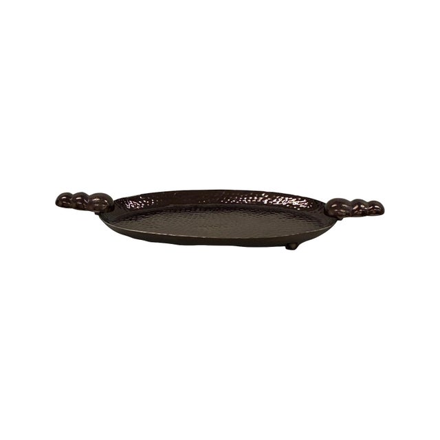 Calder Silver Tray Wall Decor For Sale In Chicago - Image 6 of 11