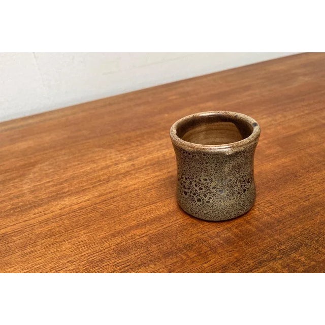 Mid-Century Modern Mid-Century German Studio Pottery Vase or Mug by Anke Rasche-Suhr, 1960s For Sale - Image 3 of 12